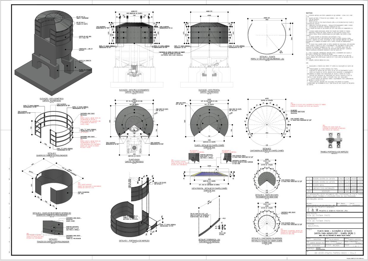 Detalhamento técnico